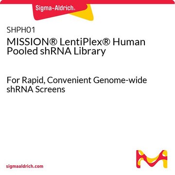 MISSION&#174; LentiPlex&#174; Human Pooled shRNA Library For Rapid, Convenient Genome-wide shRNA Screens