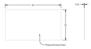 Grace Bio-Labs HybriSlip&#8482; hybridization cover L × W × thickness 22&#160;mm × 40&#160;mm × 0.25&#160;mm, pkg of 100&#160;ea