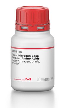 Yeast Nitrogen Base Without Amino Acids Vetec&#8482;, reagent grade, powder