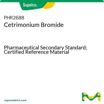 Cetrimonium Bromide Pharmaceutical Secondary Standard; Certified Reference Material