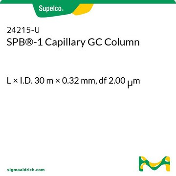 SPB&#174;-1 Capillary GC Column L × I.D. 30&#160;m × 0.32&#160;mm, df 2.00&#160;&#956;m