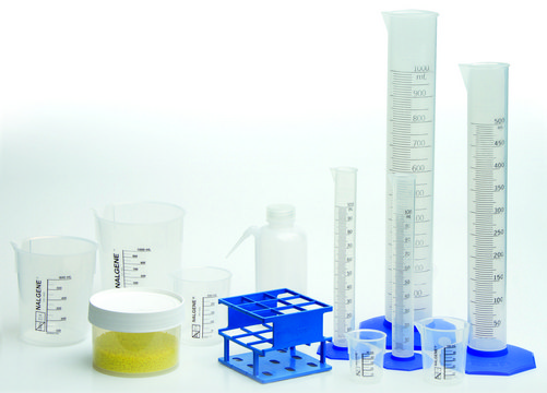 Nalgene&#174; labware value pack start up kit including Griffin beakers, graduated cylinders, wash bottles, jars, and racks