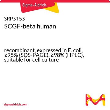 SCGF-beta human recombinant, expressed in E. coli, &#8805;98% (SDS-PAGE), &#8805;98% (HPLC), suitable for cell culture