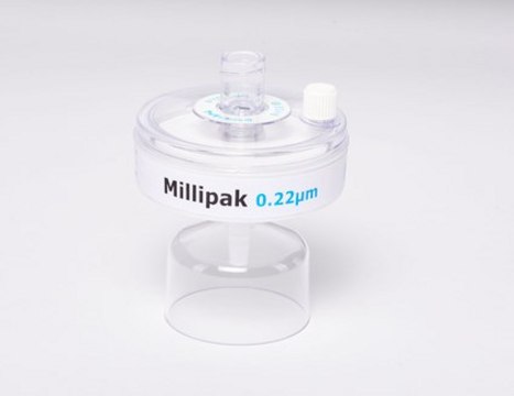 Millipak&#174; Filter 0.22 &#956;m membrane filter for particulate and bacteria-free water at the point of dispense for the Milli-Q&#174; IQ, IX and EQ 7 series water purification systems.