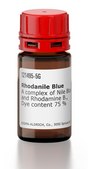 Rhodanile Blue A complex of Nile Blue and Rhodamine B., Dye content 75&#160;%
