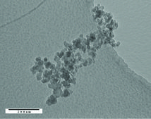 Carbon, mesoporous nanopowder, less than 500 ppm Al, Ti, Fe, Ni, Cu, and Zn combined