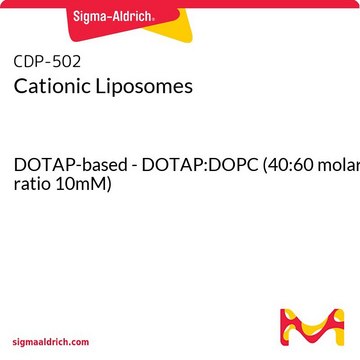 Cationic Liposomes DOTAP-based - DOTAP:DOPC (40:60 molar ratio 10mM)