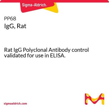 IgG, Rat Rat IgG Polyclonal Antibody control validated for use in ELISA.