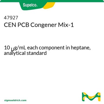 CEN PCB Congener Mix-1 10&#160;&#956;g/mL each component in heptane, analytical standard