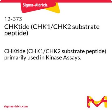 CHKtide (CHK1/CHK2 substrate peptide) CHKtide (CHK1/CHK2 substrate peptide) primarily used in Kinase Assays.