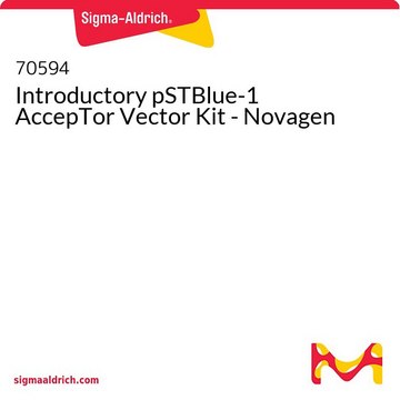 Introductory pSTBlue-1 AccepTor Vector Kit - Novagen