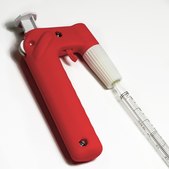 SP Bel-Art&#174; Fast Release Pipette Pump III capacity 25&#160;mL, red