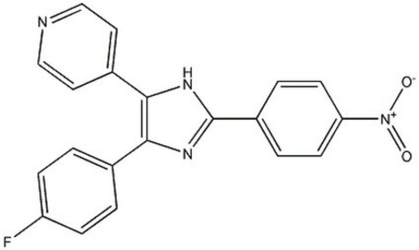 PD 169316 A potent, cell-permeable, reversible, competitive, and selective p38 MAP kinase inhibitor (IC&#8325;&#8320; = 89 nM).