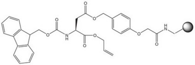 Fmoc-Asp(Wang resin)-OAll (100-200 mesh) Novabiochem&#174;