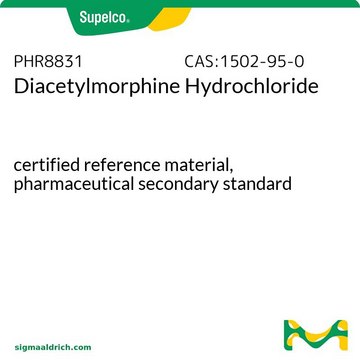 Diacetylmorphine Hydrochloride certified reference material, pharmaceutical secondary standard