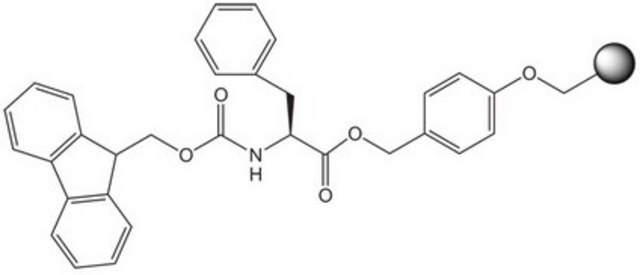 Fmoc-Phe-Wang resin (100-200 mesh) Novabiochem&#174;