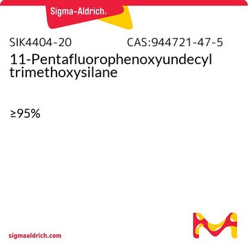 11-Pentafluorophenoxyundecyltrimethoxysilane &#8805;95%