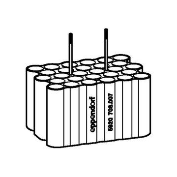 Adapter for Eppendorf&#174; S-4x1000 Rotor capacity, 28 x 9 mL tubes, for use with medium-capacity buckets, pack of 2