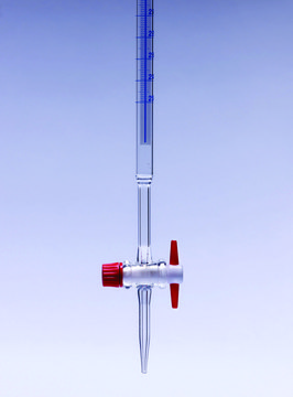 Pyrex&#174; Burettes, class B with PTFE key 25&#160;mL