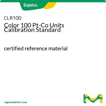 Color 100 Pt-Co Units Calibration Standard certified reference material