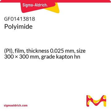 Polyimide (PI), film, thickness 0.025&#160;mm, size 300 × 300&#160;mm, grade kapton hn