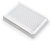 Multiscreen&#174; 96 well Plate, solid bottom flat bottom clear polystyrene plate, non-sterile, pkg of 100&#160;plates, high binding surface