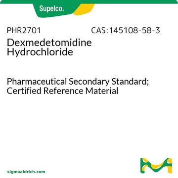 Dexmedetomidine Hydrochloride Pharmaceutical Secondary Standard; Certified Reference Material