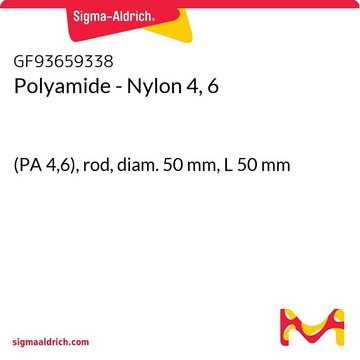 Polyamide - Nylon 4, 6 (PA 4,6), rod, diam. 50&#160;mm, L 50&#160;mm