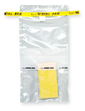 Whirl-Pak&#174; Pre-moistened Speci-Sponge&#174; Bag with Sterile Glove