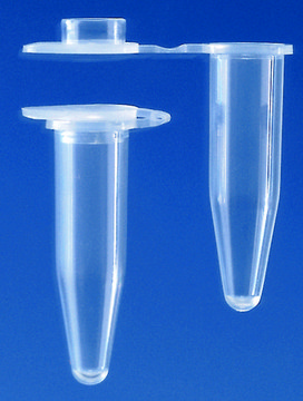 BRAND&#174; PCR tubes capacity 0.2&#160;mL, colorless tube, individual, attached domed cap