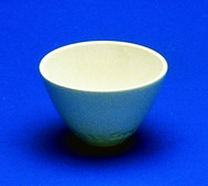 Coors&#8482; porcelain crucible High form, capacity 120&#160;mL