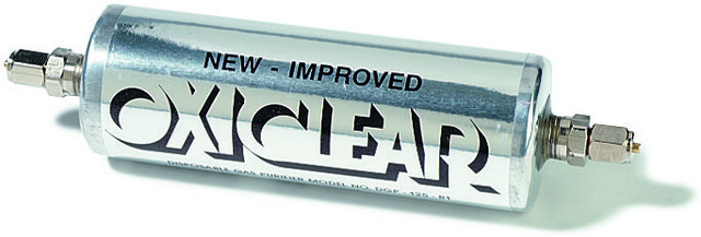 Oxiclear&#8482; Disposable Oxygen/Moisture Trap 1/8 in. fitting