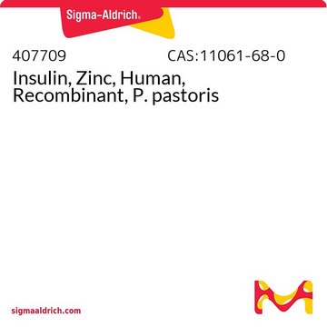 Insulin, Zinc, Human, Recombinant, P. pastoris