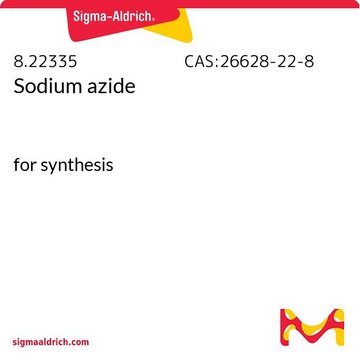 Sodium azide for synthesis