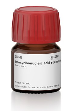 Deoxyribonucleic acid sodium salt from calf thymus Type I, fibers