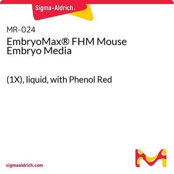 EmbryoMax&#174; FHM Mouse Embryo Media (1X), liquid, with Phenol Red