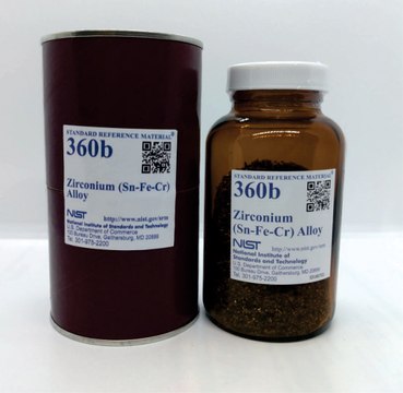 Zirconium (Sn-Fe-Cr) alloy NIST&#174; SRM&#174; 360b