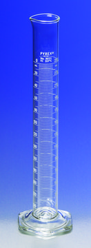 Pyrex&#174; double metric scale economy grade graduated cylinder volume 250&#160;mL