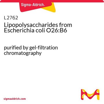 Lipopolysaccharides from Escherichia coli O26:B6 purified by gel-filtration chromatography