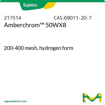 Amberchrom&#8482; 50WX8 200-400&#160;mesh, hydrogen form