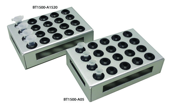 Mircrotube adapter for Orbi-Shaker&#8482; MP and Incu-Mixer&#8482; MP holds 20 x 0.5 mL