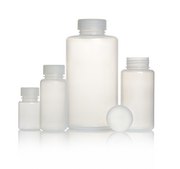 Azlon&nbsp;Polypropylene Wide Neck Round Bottles with Screw Cap round translucent polypropylene bottle, capacity 2000&#160;mL
