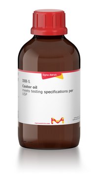 Castor oil meets testing specifications per USP