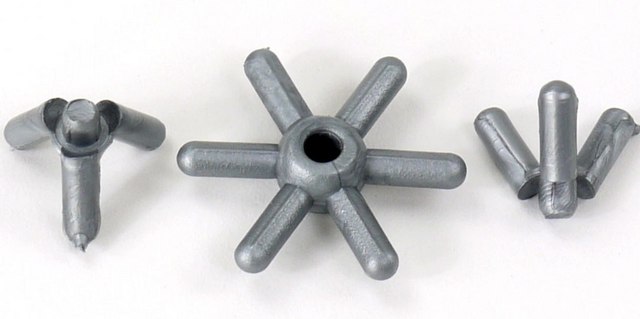 Cochranes atom centers for Orbit molecular models metal, 12 coordinate, silver