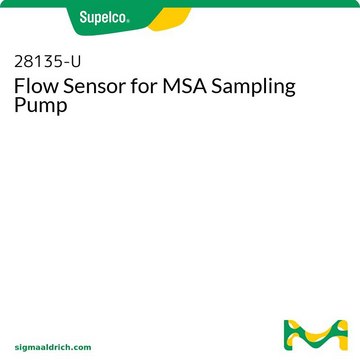 Flow Sensor for MSA Sampling Pump