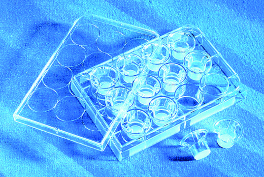 Corning&#174; Transwell&#174; polycarbonate membrane cell culture inserts 12 mm Transwell with 0.4 &#956;m pore polycarbonate membrane insert, TC-treated, w/ lid, sterile, 48/cs