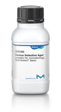 Cereus Selective Agar suitable for microbiology, NutriSelect&#174; Basic