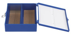 Tall Slide Box to hold, 100&#160;slide(s), blue