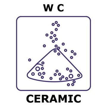 Tungsten carbide powder, max. particle size 150 micron, weight 20&#160;g, min. particle size 45 micron