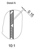 Herringbone Mixer Chip Fluidic 187, PC